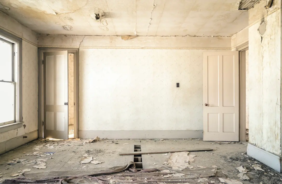 Waste disposal crew managing a cleanout project in Lake Barrington